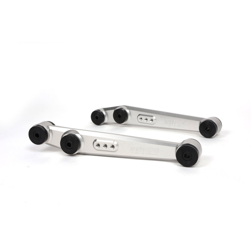 BLOX Racing 90-01 Integra, 89-95 Civic, CRX, Del Sol V2 Billet Rear LCA Poly Bushings - Raw - BXSS-21203-RAW-V2