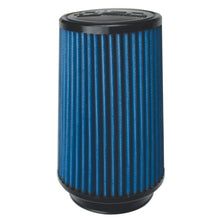 Load image into Gallery viewer, Injen Air Filter for EVO1103 - 3in Inlet 4.7in Base 7in Slit - 45 Pleats - X-1105-BB