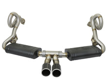 Load image into Gallery viewer, aFe MACHForce-Xp 2in 304 SS Cat-Back Exhaust w/Carbon Fiber Tips 13-16 Porsche Boxster 2.7L/3.4L - 49-36415-C