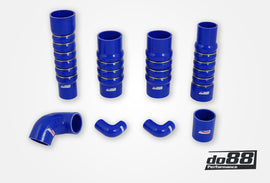 do88 00-02 Audi RS4 Quattro 2.7L BiTurbo (B5) Pressure Hoses - Blue - DO88-KIT224B