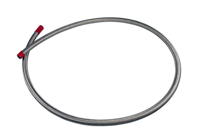 Aeromotive SS Braided Fuel Hose - AN-06 x 4ft - 15701