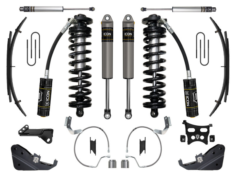 ICON 23 Ford F250/F350 4-5.5in Stage 3 Coilover Conversion Sys w/ Expansion Packs - K63173L