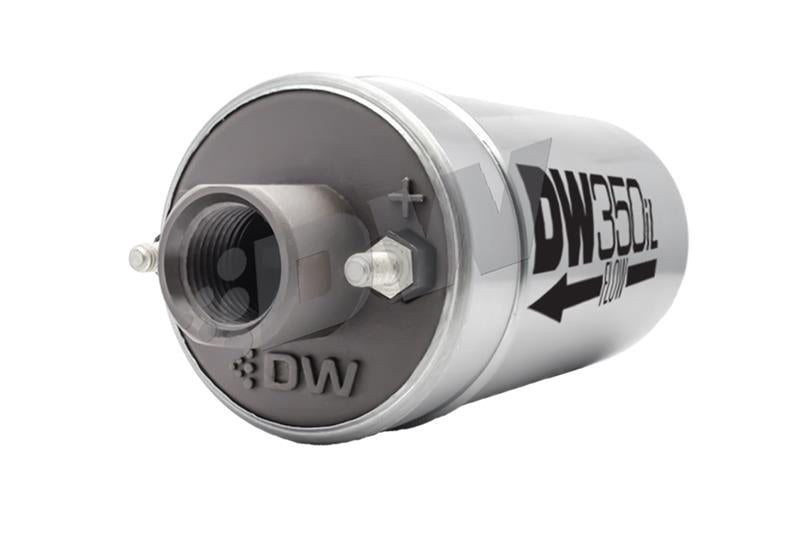 DeatschWerks 350 LPH DW350iL In-Line External Fuel Pump (No Bracket) - 9-350