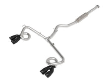 Load image into Gallery viewer, aFe Subaru WRX/STi 15-21 H4-2.0/2.5L Takeda 3in to 2-1/2in Stainless Cat-Back Exhaust w/ Black Tip - 49-36810-B