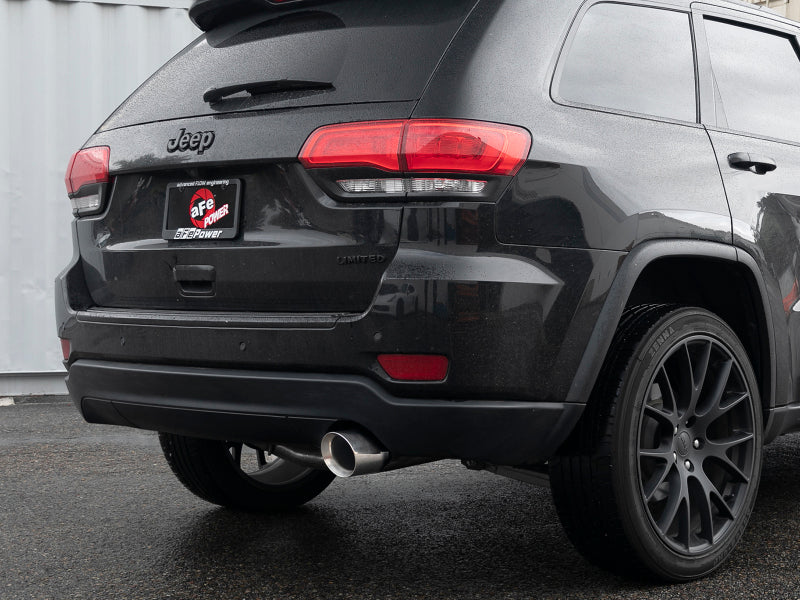 aFe Large Bore HD 3in 304 SS Cat-Back Exhaust w/ Polished Tips 14-19 Jeep Grand Cherokee V6-3.6L - 49-38078-P
