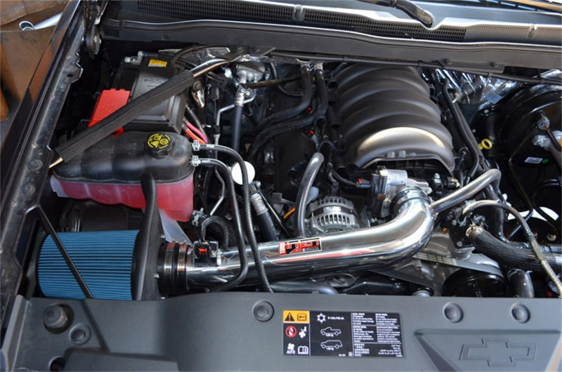 Injen 14-19 Chevy Silverado/GMC Sierra P/U 5.3L Polished Short Ram Intake w/ MR Tech & Heat Shield - PF7064P