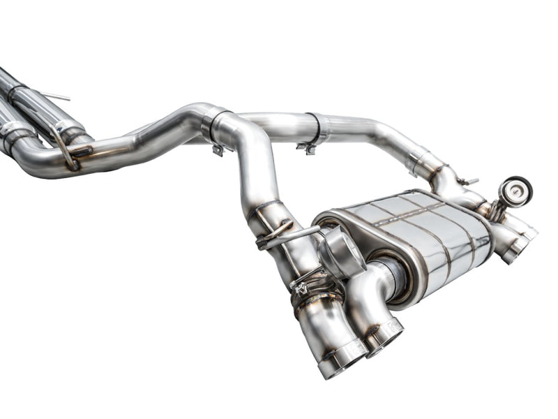 AWE Tuning 21+ Wrangler 392 Switchpath Cat-Back Exhaust- Quad BashGuards - 3025-41392