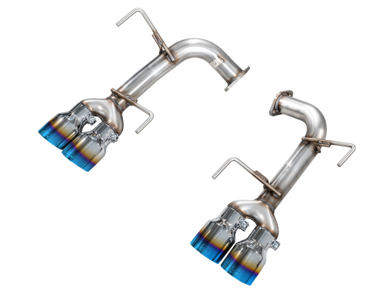 AWE Tuning 22-26 Subaru WRX Track Edition Axle-Back Exhaust - Vapor Blue Tips - 3020-49424
