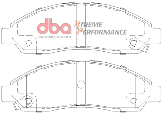 DBA 04-08 Chevrolet Colorado XP Performance Front Brake Pads - DB1468XP