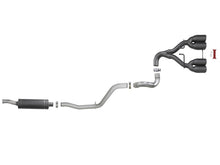 Load image into Gallery viewer, aFe Rebel Series 2.5in. 304 SS C/B Exhaust System 2018 Jeep Wrangler (JL) V6-3.6L - Black Tip - 49-38071-B