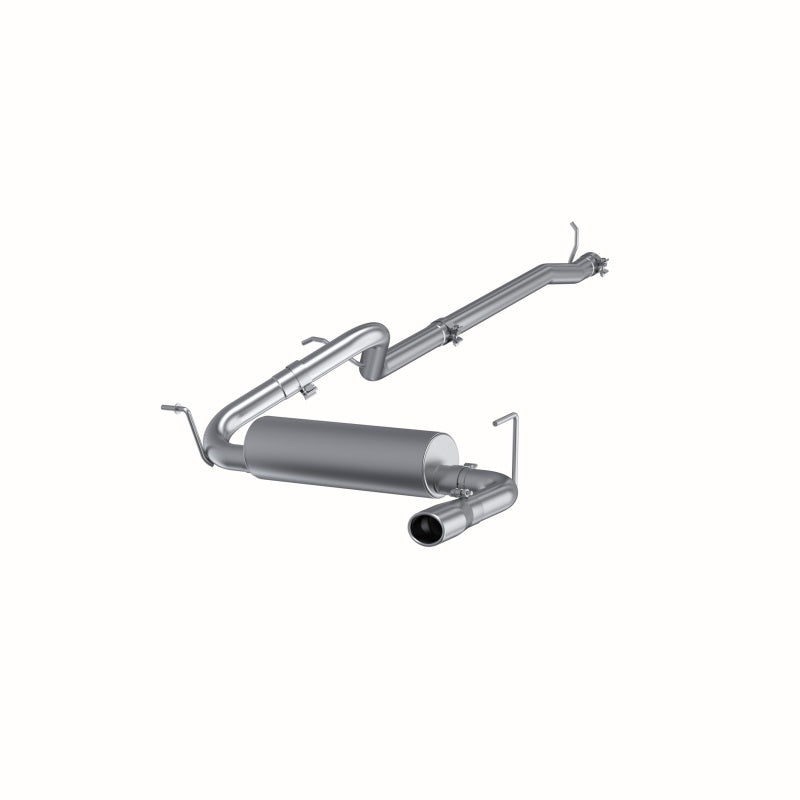 MBRP 12 Jeep Wrangler/Rubicon 3.6L Cat Back Single Rear Exit Alum Exhaust - S5526AL