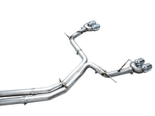 Load image into Gallery viewer, AWE Tuning 19-23 Audi C8 S6/S7 2.9T V6 AWD Track Edition Exhaust - Chrome Silver Tips - 3020-42101