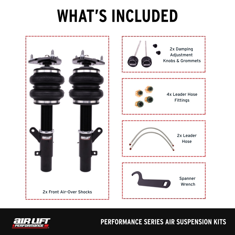 Air Lift 15-20 Acura TLX / 13-17 Honda Accord Front Performance Air Suspension Kit - 76014