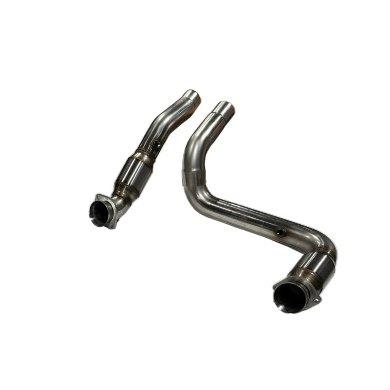 Kooks 2023+ Cadillac Escalade V 3in GREEN Catted Conn. Pipes (Req. Kooks Headers) - 28643300
