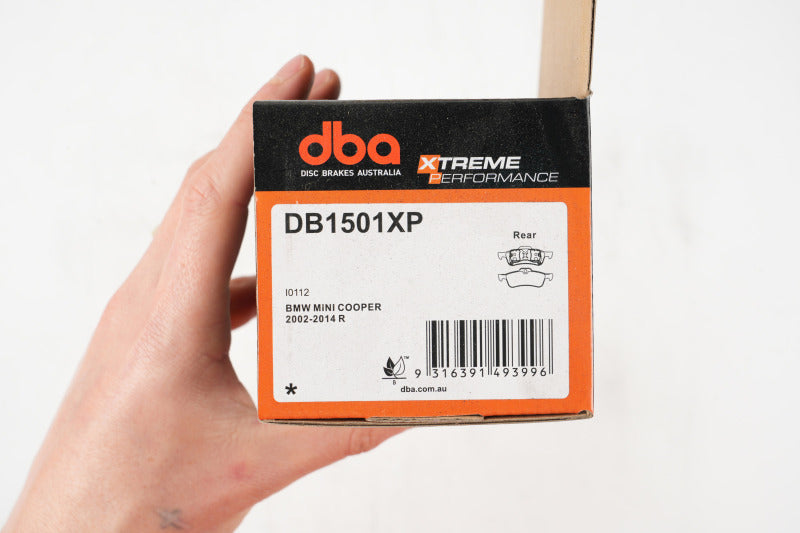 DBA 01-14 Mini Cooper (R50/R56) XP Performance Rear Brake Pads - DB1501XP