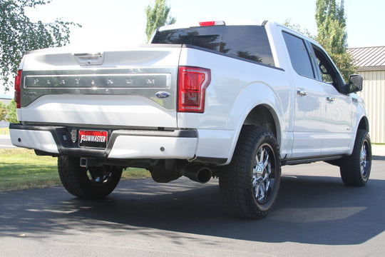 Flowmaster 15-20 F150 2.7L/3.5L 4in. Outlaw SS Cat-Back Exhaust System - 817756