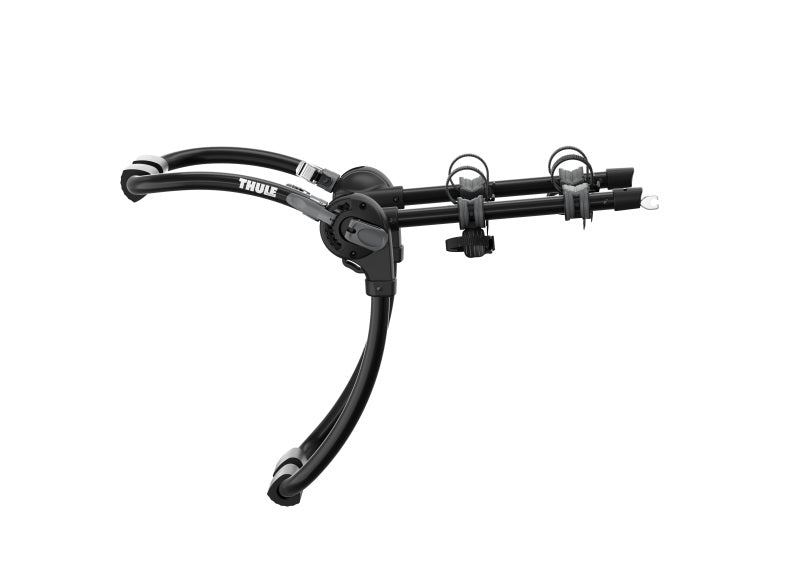 Thule Gateway Pro 2 Hanging-Style Trunk Bike Rack w/Anti-Sway Cages (Up to 2 Bikes) - Black - 900600