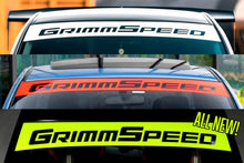 Load image into Gallery viewer, GrimmSpeed 2002+ Subaru WRX/STI / 05-09 Legacy GT Windshield Banner 43in. - White - 111035