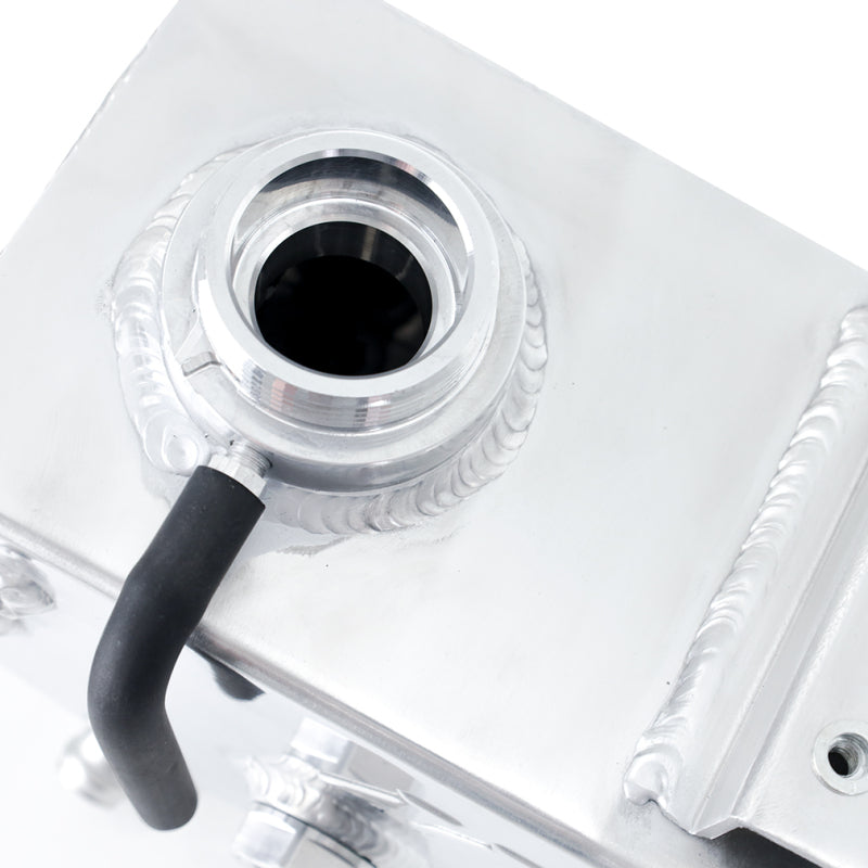 Mishimoto 2021+ Ford Bronco 2.3/2.7L EcoBoost Expansion Tank - Polished - MMRT-BR-21P