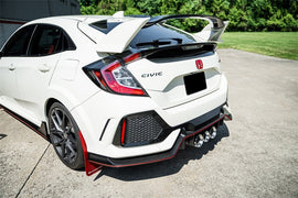 Corsa 2017-2021 Honda Civic Type R Xtreme Cat-Back Tri Rear Exit with 4.5in Polished Pro-Series Tips - 21303