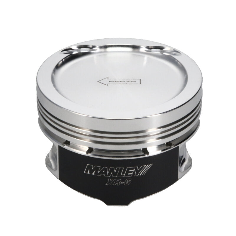 Manley Ford XR-6 Turbo 4.0L 3.91in Stroke 3.647in Bore 9:1 CR -10cc Dish Piston Set w/Rings - 628114C-6