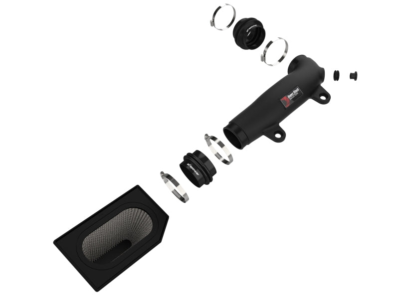 aFe Super Stock Induction System Pro Dry S Media 18-21 Jeep Wrangler JL L4-2.0L (t) - 55-10010D