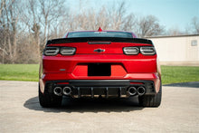 Load image into Gallery viewer, Corsa 2016-2024 Chevrolet Camaro SS / ZL1 Valved Axle-Back Exhaust w/ Carbon Fiber Quad Tips - 21789CF