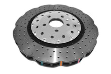 Load image into Gallery viewer, DBA 14-18 Audi RS7 (w/Iron Rotors) Front 5000 Series Cross Drilled Rotor w/Silver Hat - DBA53002WSLVXD