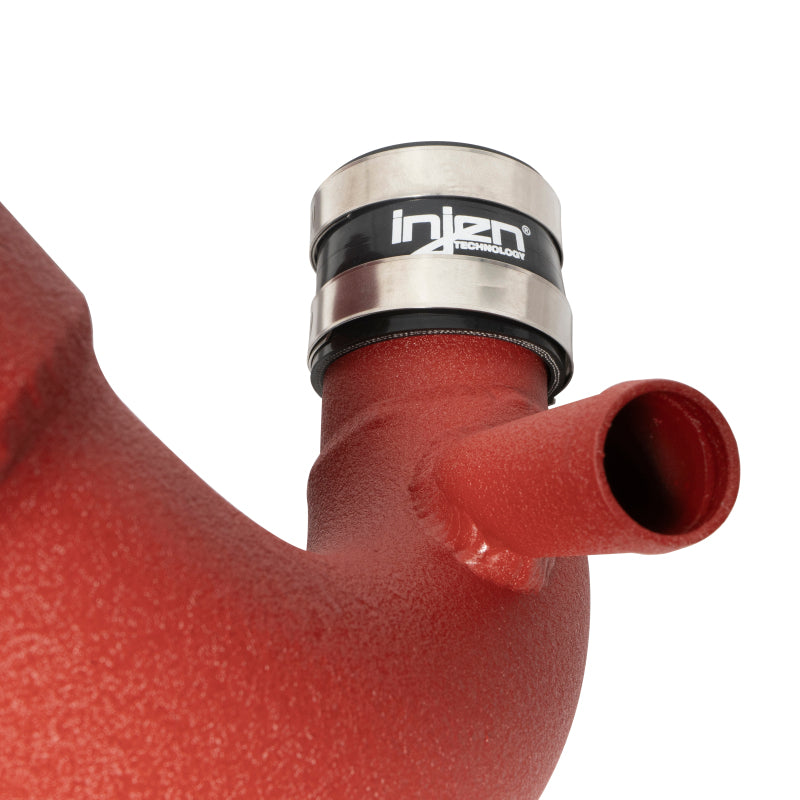 Injen 18-20 Kia Stinger 3.3L Twin Turbo Wrinkle Red Short Ram Air Intake - SP1350WR