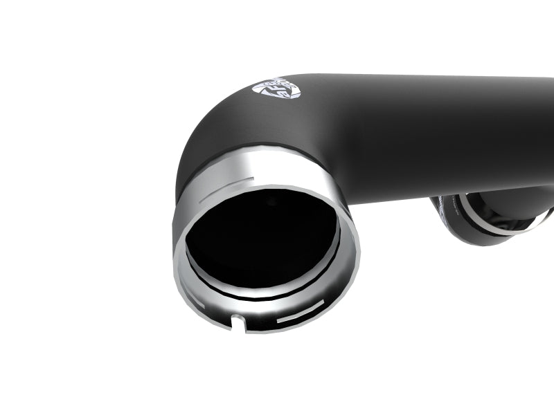 aFe BladeRunner Black Intercooler Hot & Cold Side Tubes Combo 19-20 GM Trucks 1500 L4-2.7L (t) - 46-20424-B