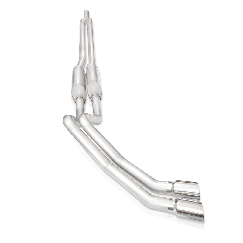Stainless Works 2019+ Chevrolet Silverado 5.3L 3in Redline Catback Factory Connect Dual Polished Tip - CT19CBYR