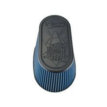 Load image into Gallery viewer, Injen AMSOIL Ea Nanofiber Dry Air Filter - 8 1/2 Oval Filter 9 1/2 Base / 6 1/4 Tall / 8 Top - X-1023-BB