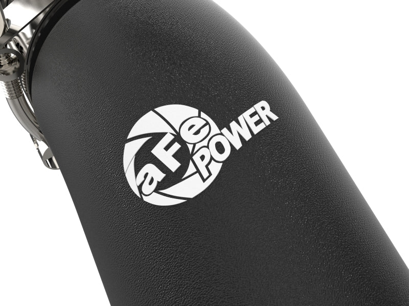 aFe 16-19 RAM 1500 V6 3.0L (TD) BladeRunner 3in Aluminum Hot Charge Pipe - Black - 46-20498-B