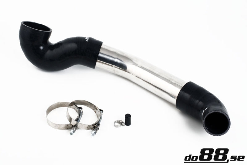 do88 Volvo S60R V70R 04-07 Lower Intercooler Pipe Black - TR-X70R-UD-S