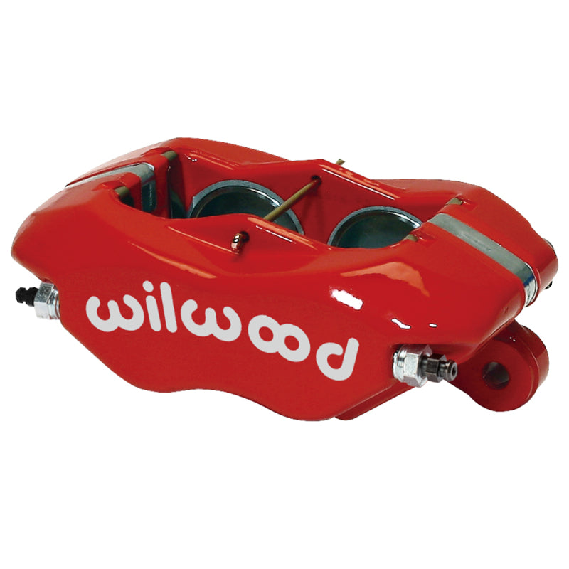 Wilwood Caliper-Forged Dynalite-Red 1.62in Pistons .81in Disc - 120-6811-RD