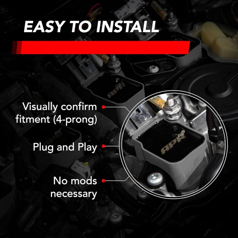 APR EA888.3/EA888.4/EA839/EA825 (MQB/MLB) 2.0T/2.9T/3.0T/4.0T Ignition Coil - Grey - MS100203