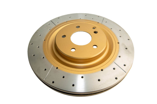 DBA 06-07 Mercedes-Benz C350 W203 (w/AMG Perf Brake) Front Drilled & Slotted Street Series Rotor - DBA2696X