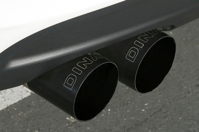 Dinan 08-13 BMW 135i/135is (E82/E88) Free Flow Axleback Exhaust System - Black Tips - D660-0025-BLK