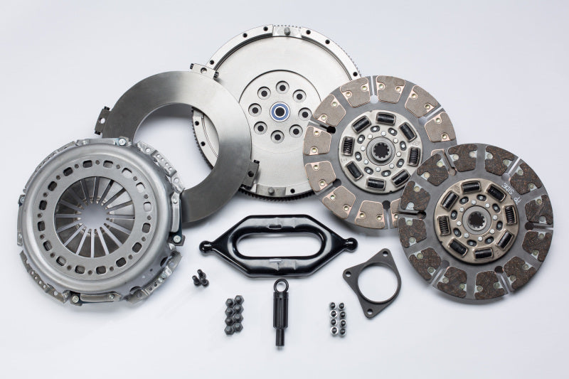 South Bend Clutch 94-03 Dodge 5.9L NV4500/99-00.5 NV5600(235hp)/ Street Dual Disc Clutch Kit - SDD3250-5