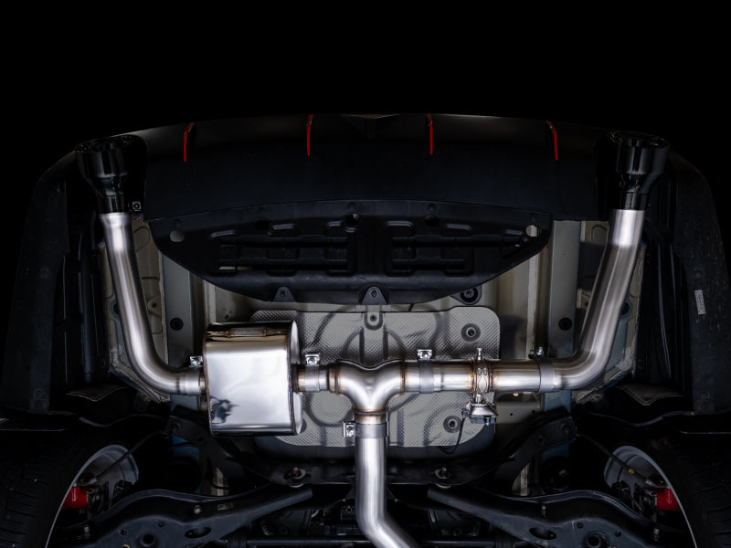 AWE Tuning 22-26 Hyundai Elantra N SwitchPath Cat-Back Exhaust - Diamond Black Tips - 3025-33237