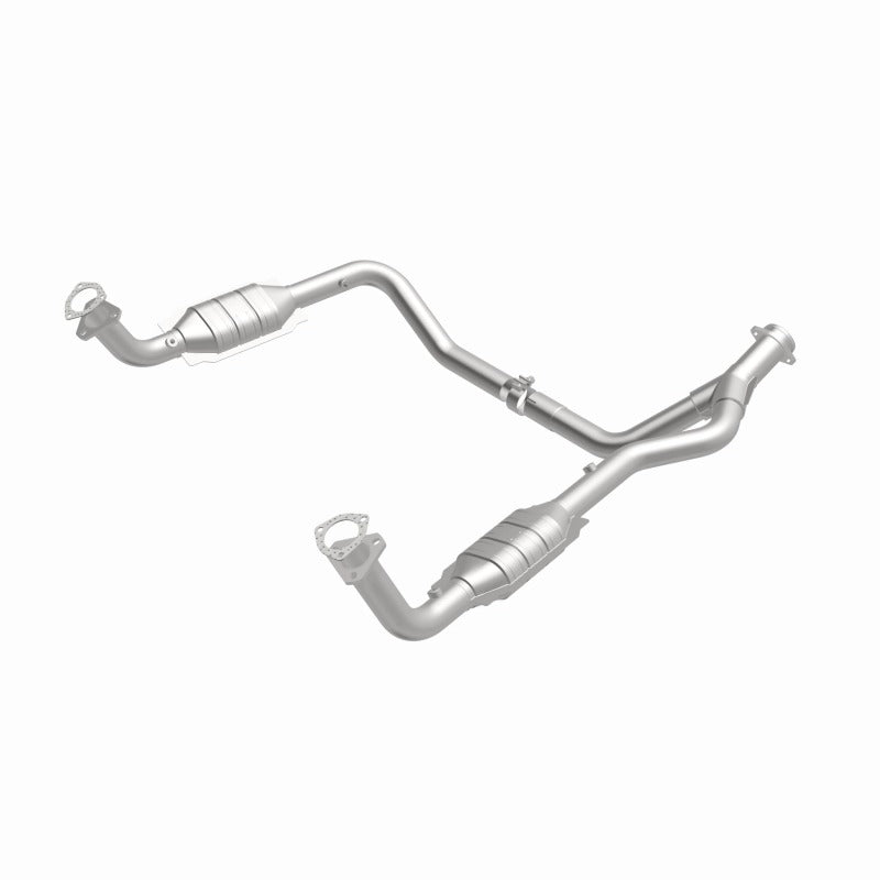 MagnaFlow DF Cat. Conv 95-99 Range Rover 4.0/4.6L GEMS Y-Pipe Assembly *NOT FOR SALE IN CALIFORNIA* - 93694