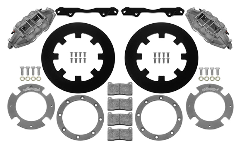 Wilwood 17-21 Can-Am X3RS 6-Piston Rear Kit 11.25in - Anodized - 140-17041