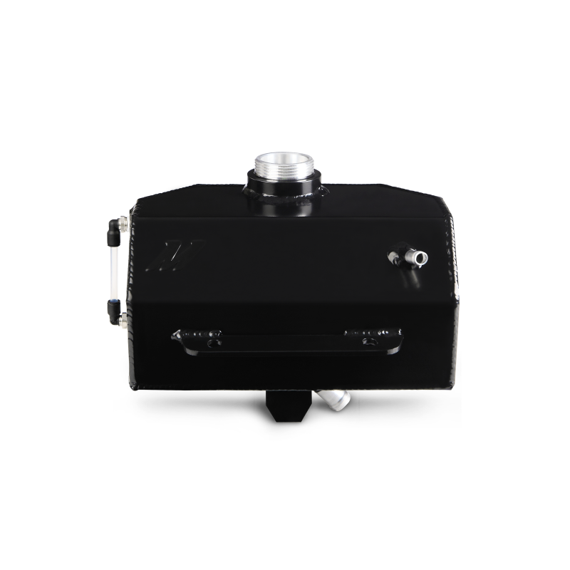 Mishimoto 2015 Ford Mustang EcoBoost / 3.7L / 5.0L Aluminum Coolant Expansion Tank - Black - MMRT-MUS-15EBK