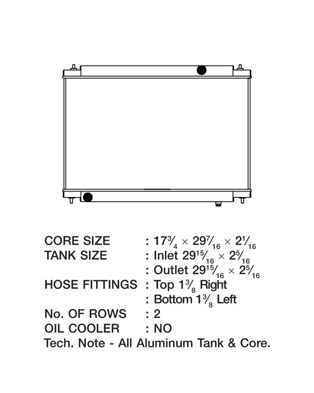 CSF 08-18 Nissan GT-R Radiator - 7041