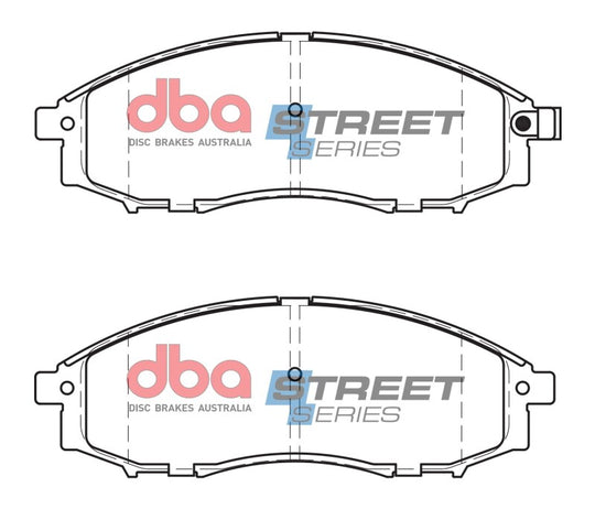 DBA 03-04 Nissan Frontier 6 Cyl RWD Front Street Series Brake Pads - DB1439SS