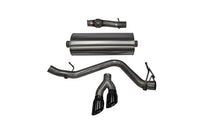 Load image into Gallery viewer, Corsa 14-19 GMC Sierra/Chevy Silv 1500 Reg. Cab/Std. Bed 5.3L V8 Black Sport Single Side CB Exhaust - 14871BLK