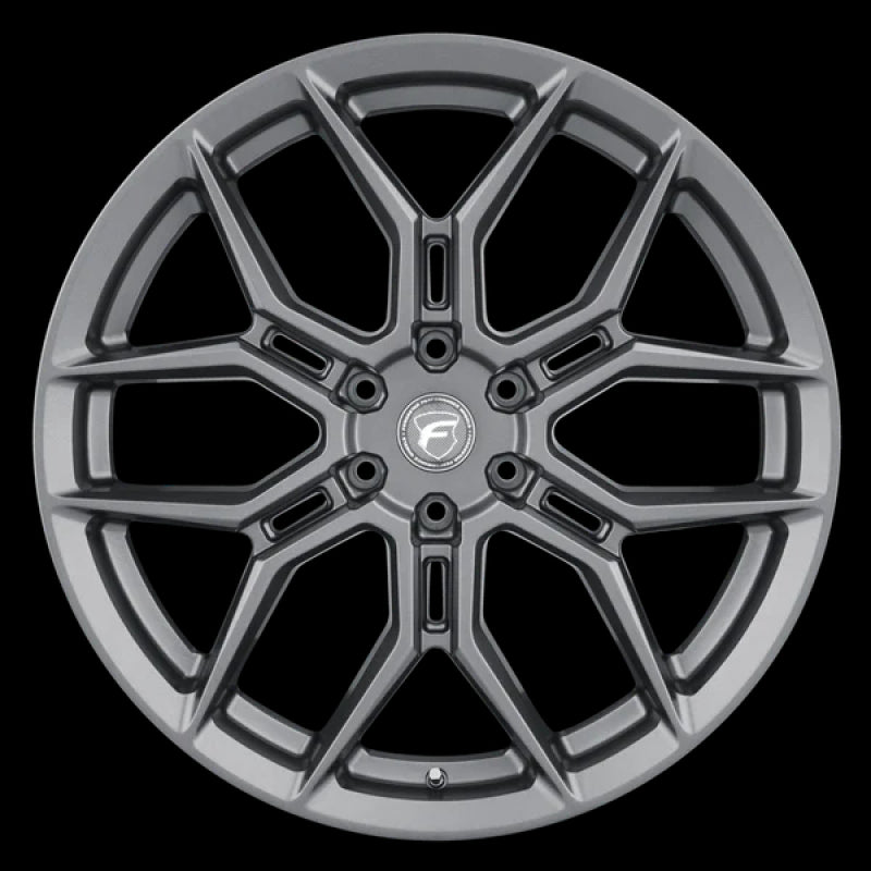 Forgestar X12 22x10 / 6x135 BP / ET30 / 6.68in BS Satin Anthracite Wheel - F03420089P30