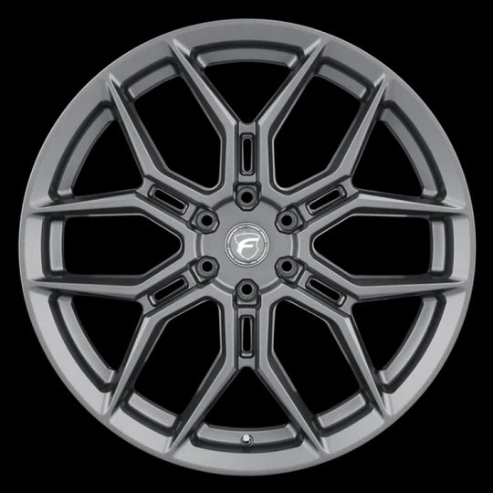Forgestar X12 22x10 / 6x135 BP / ET30 / 6.68in BS Satin Anthracite Wheel - F03420089P30