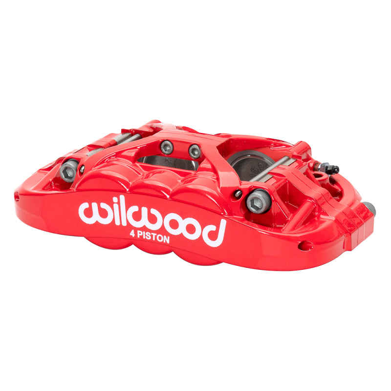 Wilwood XRS4R 1.75/1.75 1.10 Rotor Caliper - Red - 120-17206-RD