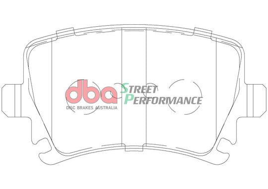 DBA 06-09 Audi A3 Rear SP Performance Brake Pads - DB1865SP